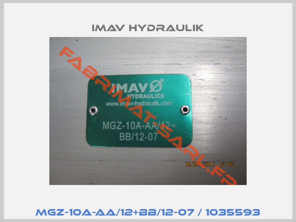 MGZ-10A-AA/12+BB/12-07 / 1035593-1