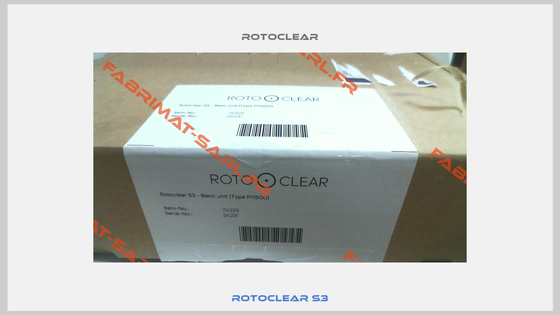 Rotoclear S3-1